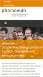 Mobile Screenshot of phaenovum.eu